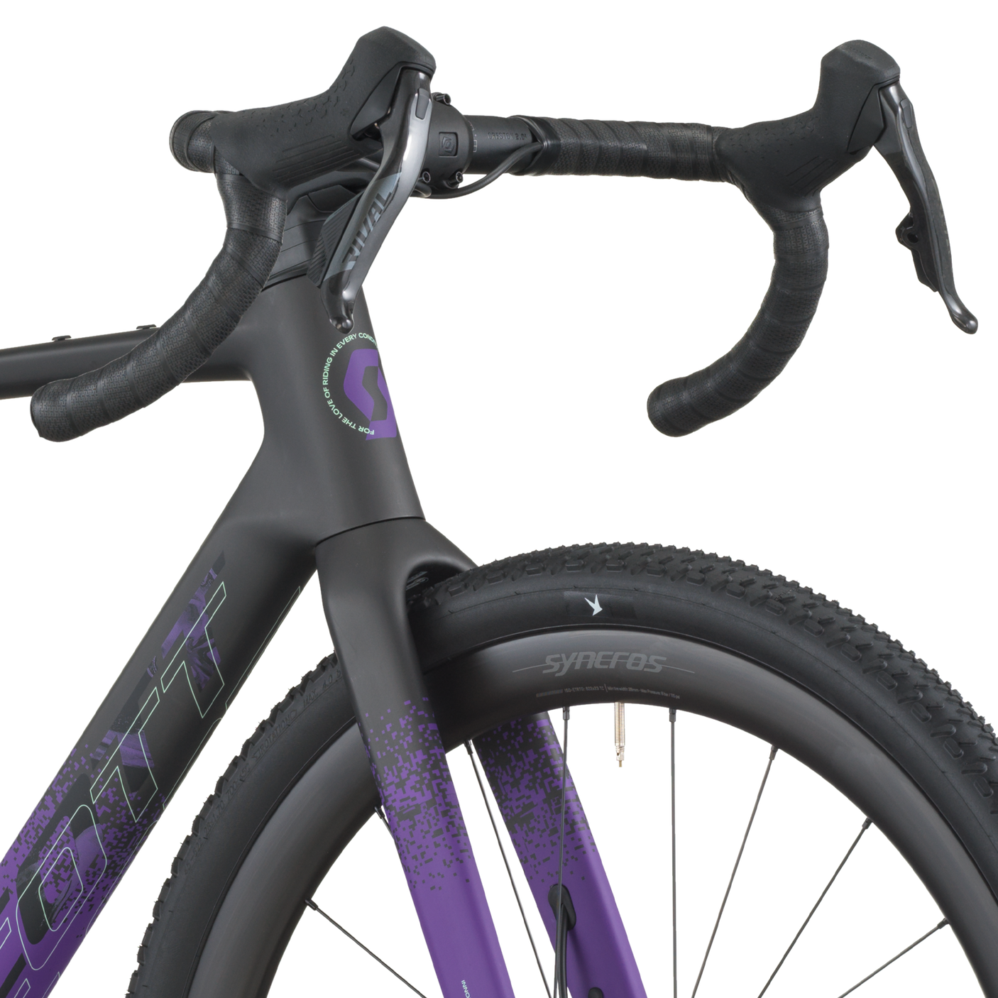Scott Addict Gravel 20 carbon black/indigo purple (2026)