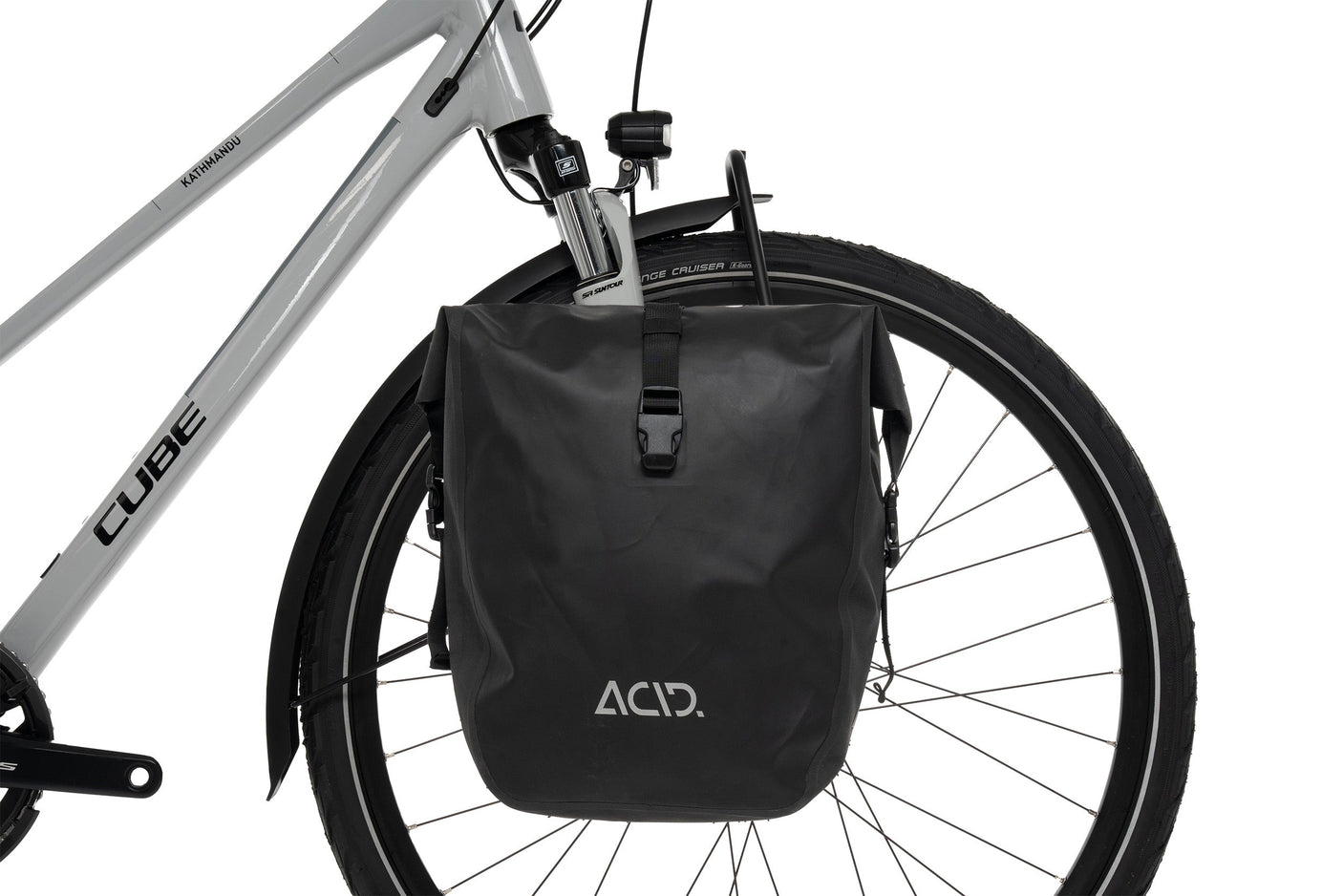 ACID Gepäckträger LOWRIDER Suspension TREKKING black