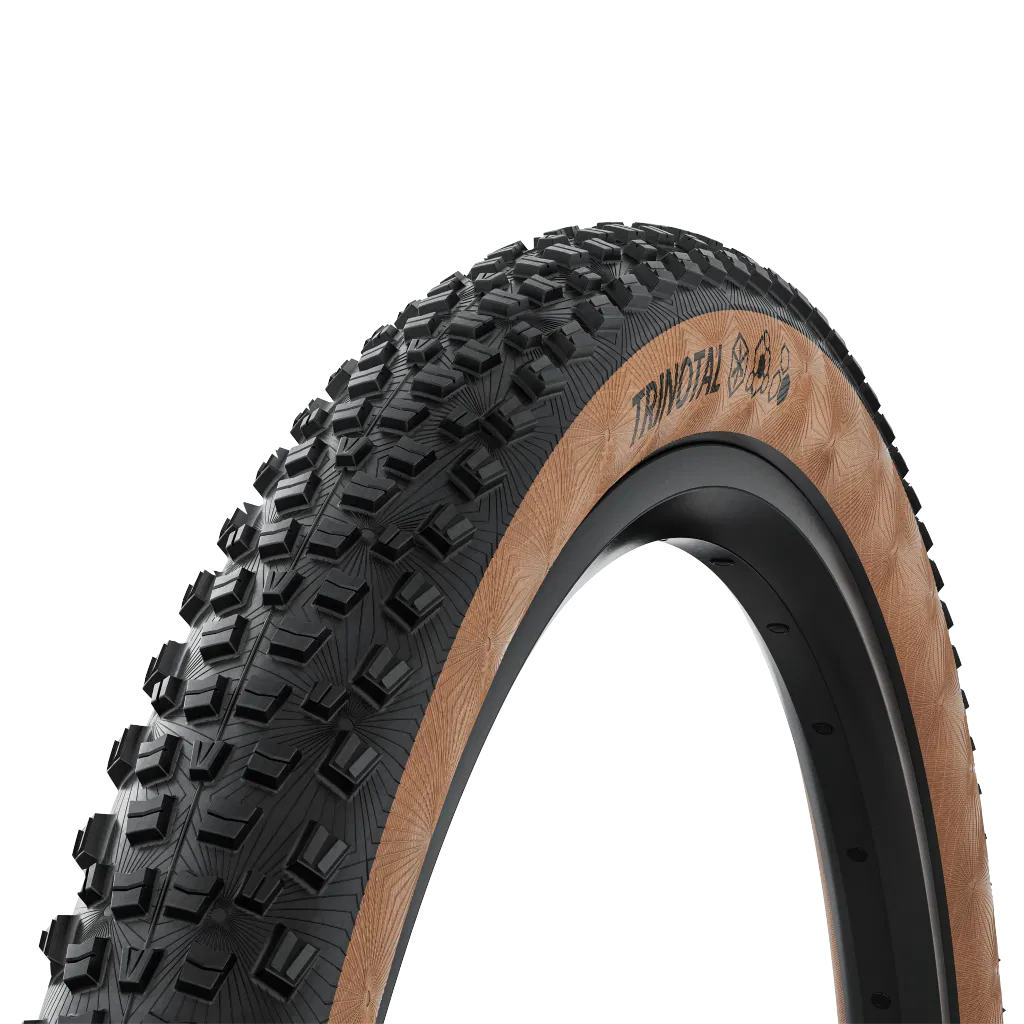 Continental Trinotal Trail Rapid Falt 28" Faltreifen schwarz / transparent skin