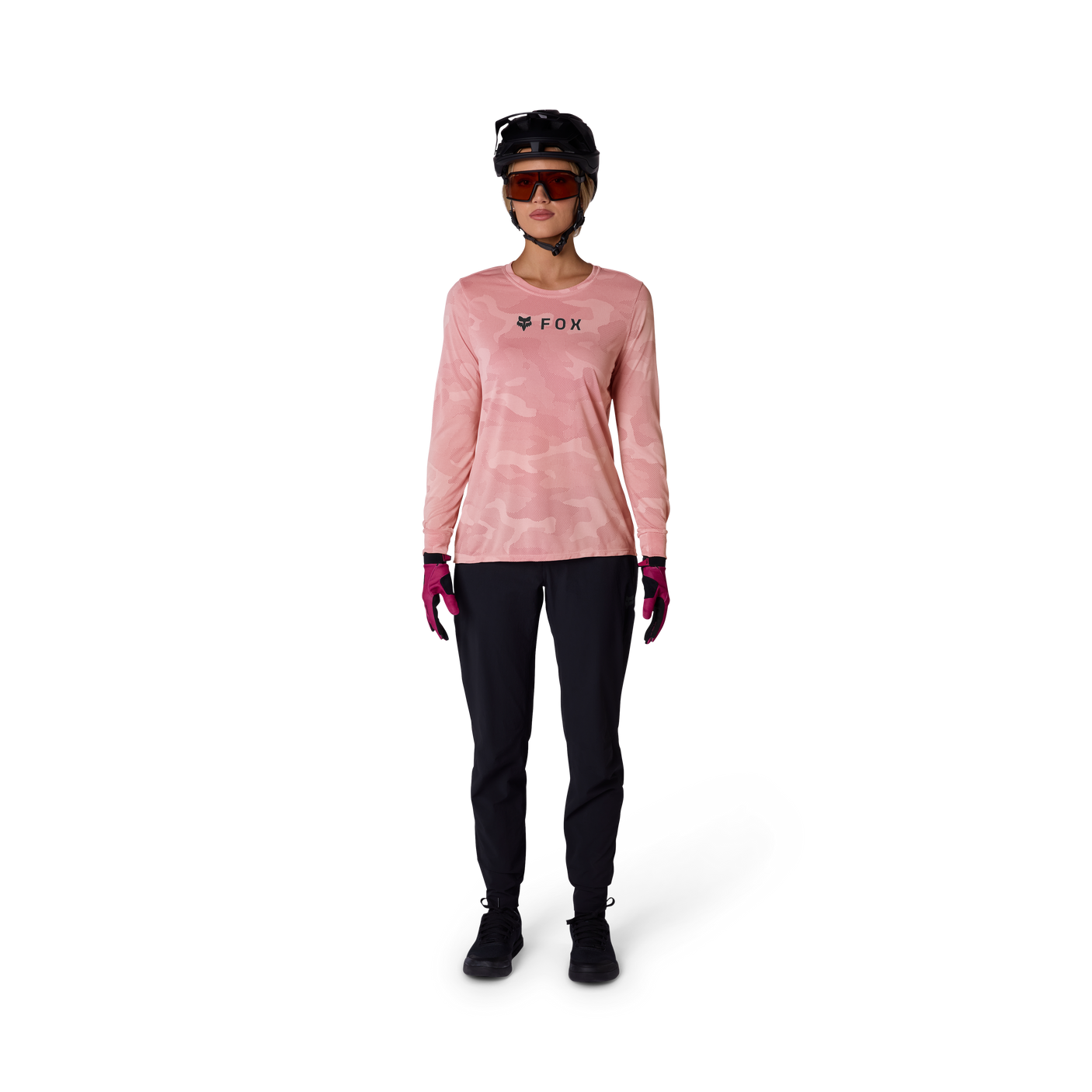 Fox W Ranger Tru Dri LS Jersey Berry