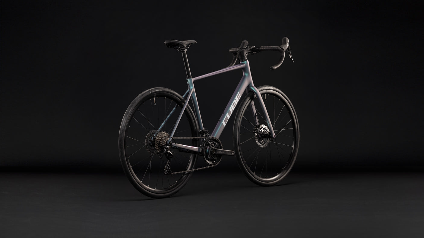 Cube Attain Race smaragdgrey´n´white (2027)