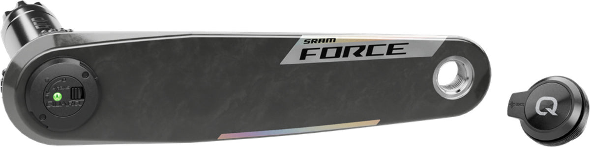 SRAM Force XPLR Power-Upgrade AXS E1 linke Kurbel Powermeter