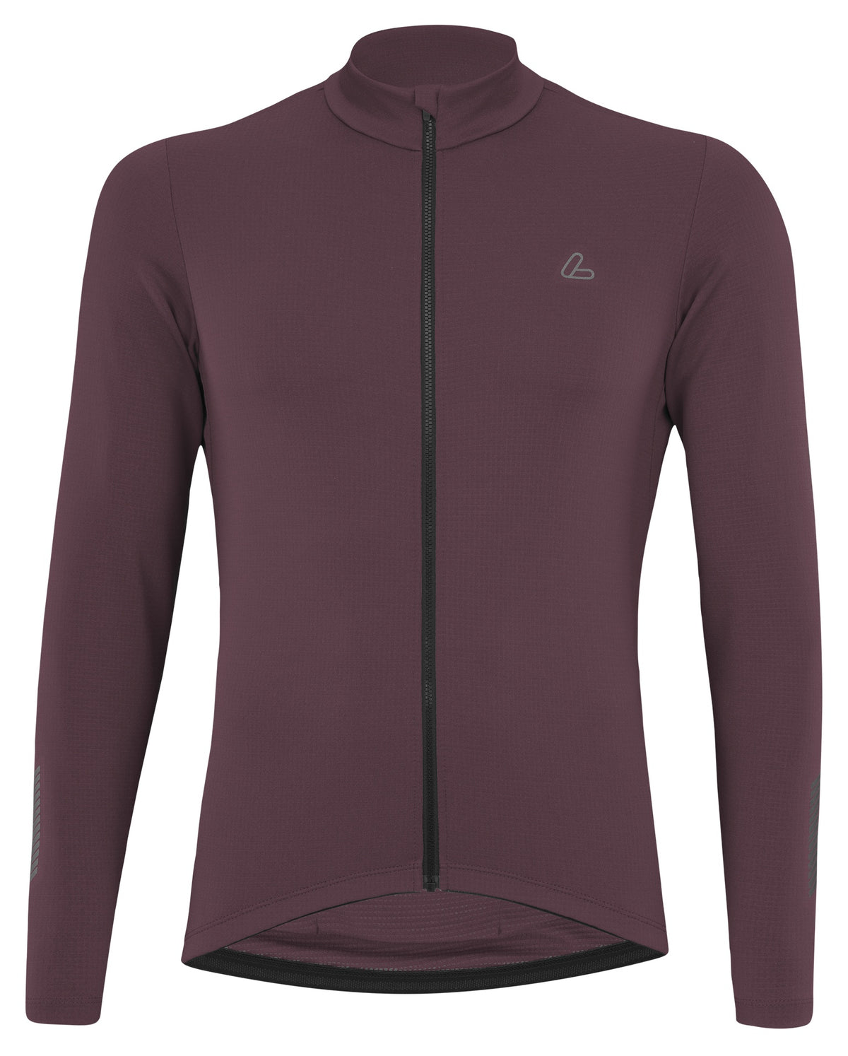 Löffler M Bike L/S Jersey Skys Merino Mid Castagne