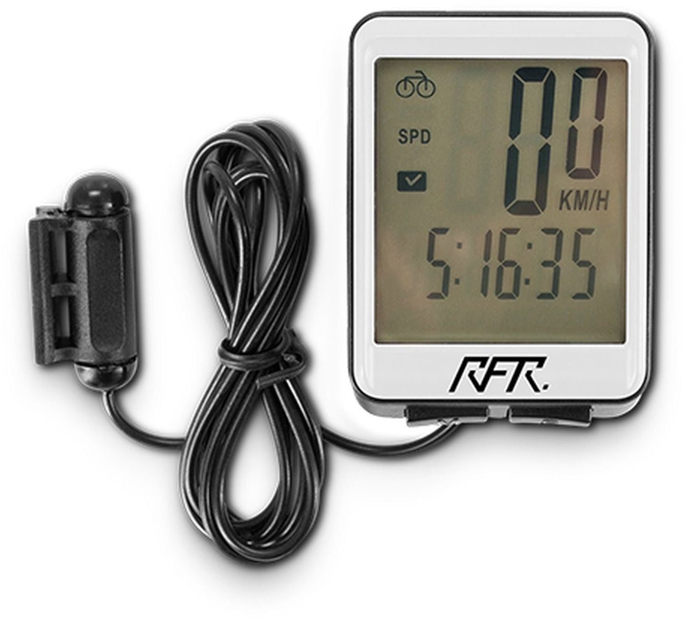 RFR Fahrradcomputer CMPT white