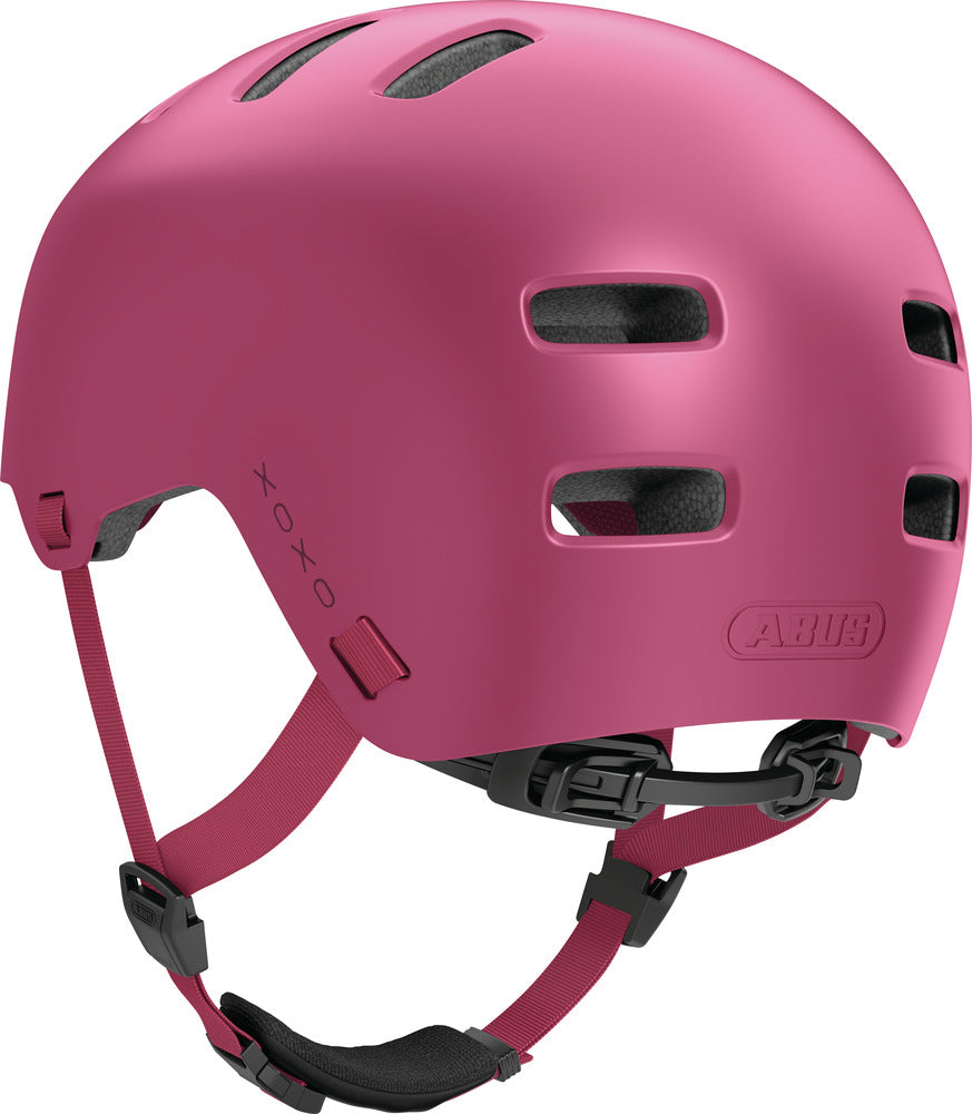 Abus XOXO Urban Helm mono red