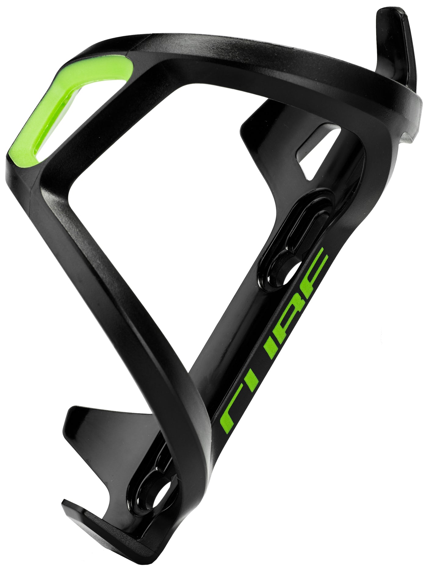 CUBE Flaschenhalter HPP/R Left-Hand Sidecage black´n´green