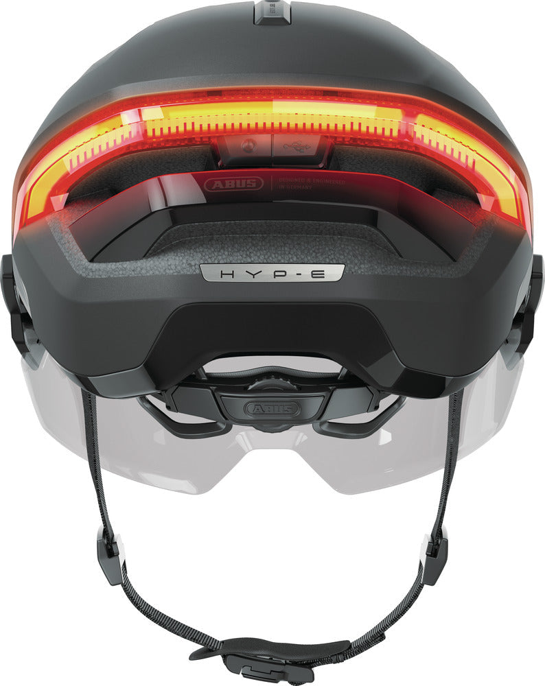ABUS HYP-E BL.ACE Helm Urban volcano titan