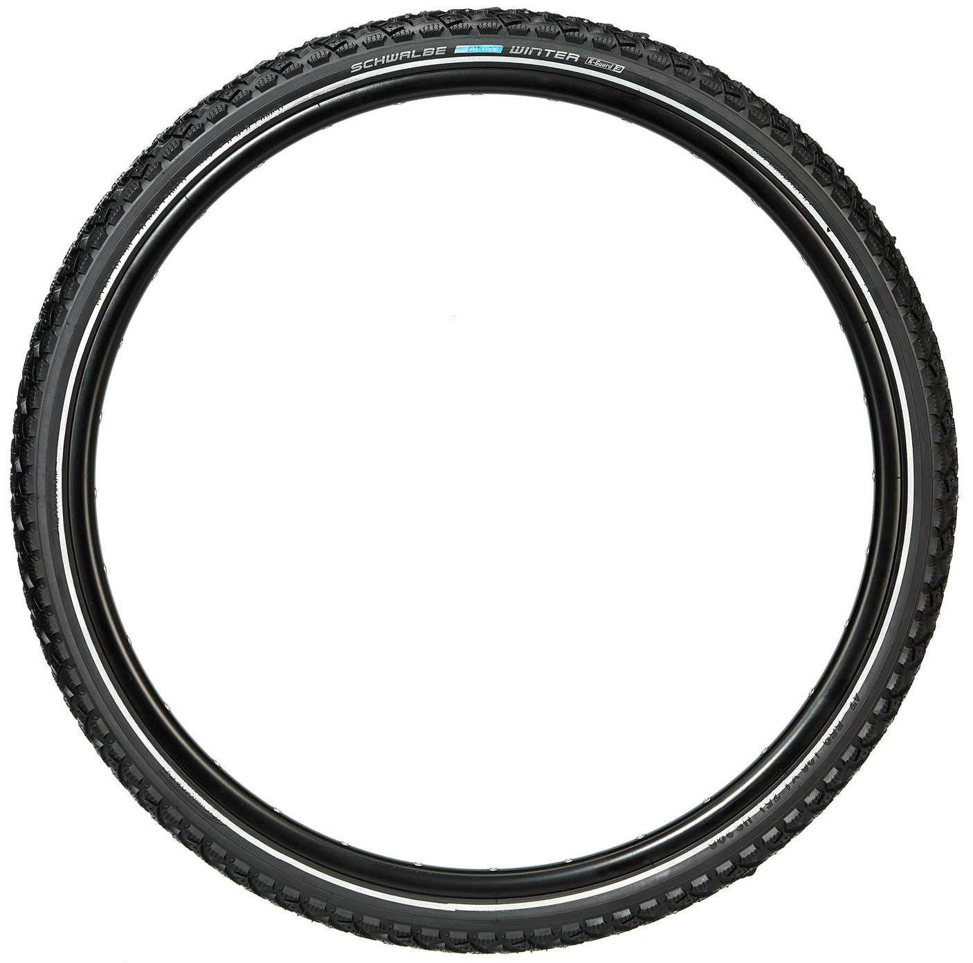 Schwalbe Winter Drahtreifen 26x1.75" K-Guard Reflex schwarz