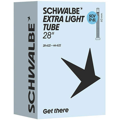 Schwalbe SCV 17-EL EXTRA LIGHT Schlauch 28" 28/44-622