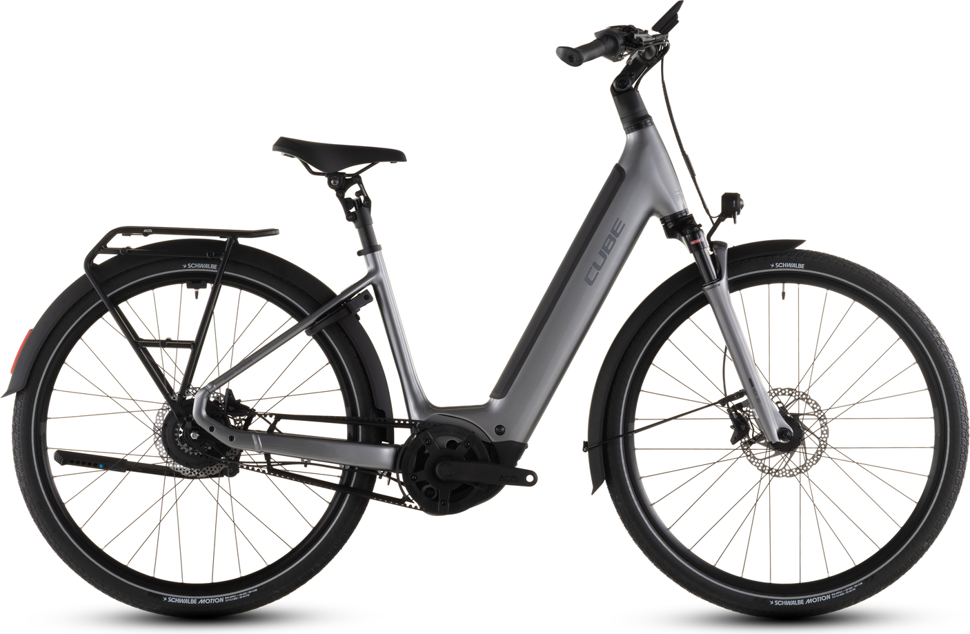 Cube Supreme Hybrid Deluxe Pro 600 Easy Entry quicksilver´n´grey (2026)