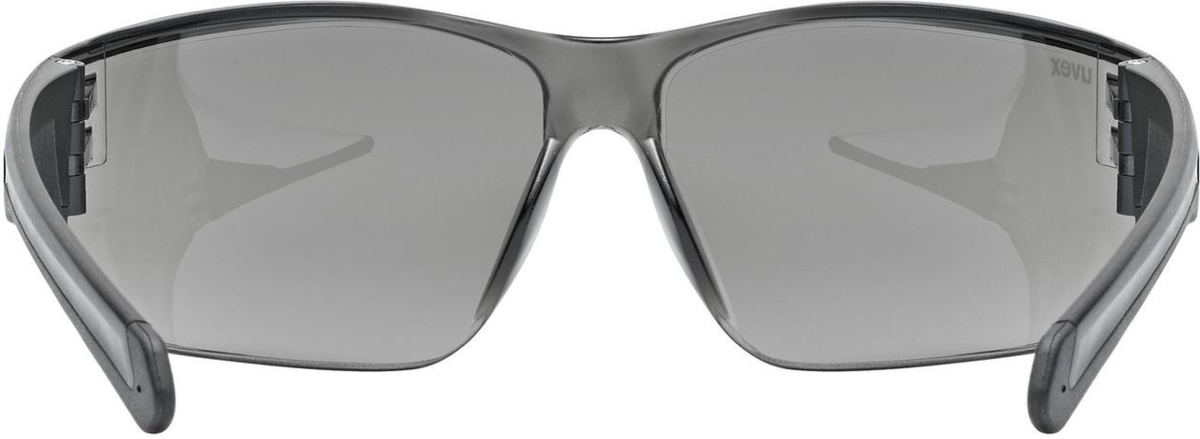 uvex Equate Radbrille Black Matt / Smoke