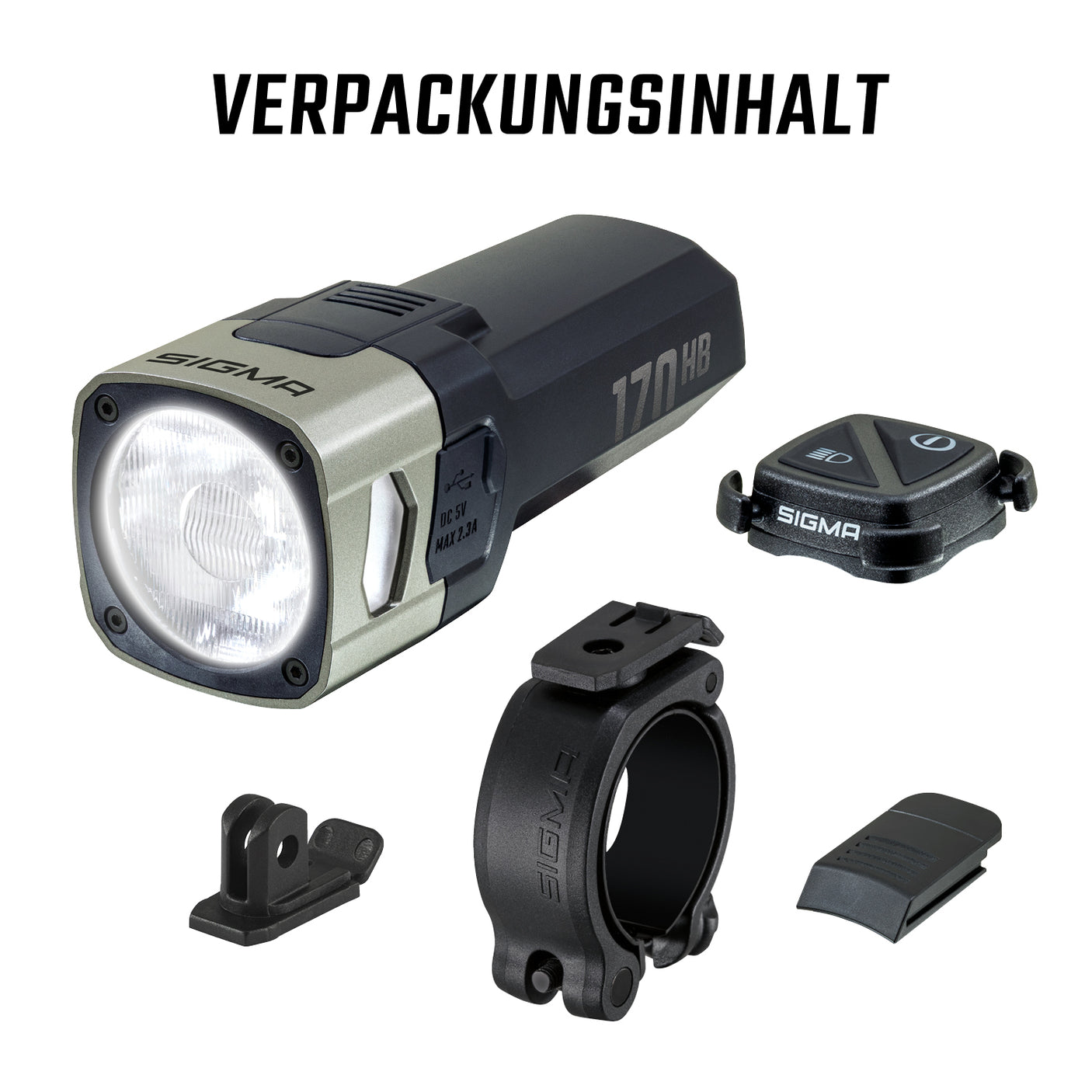 Sigma AURA 170 HB LINK Frontlicht