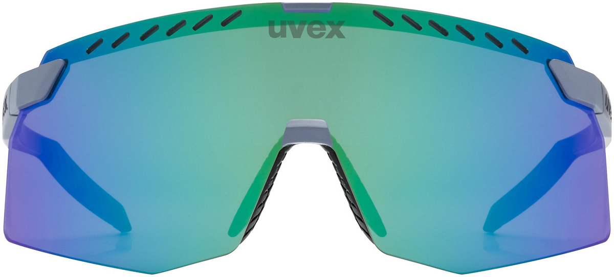 uvex Pace Stage Radbrille Grey Matt / Mirror Green