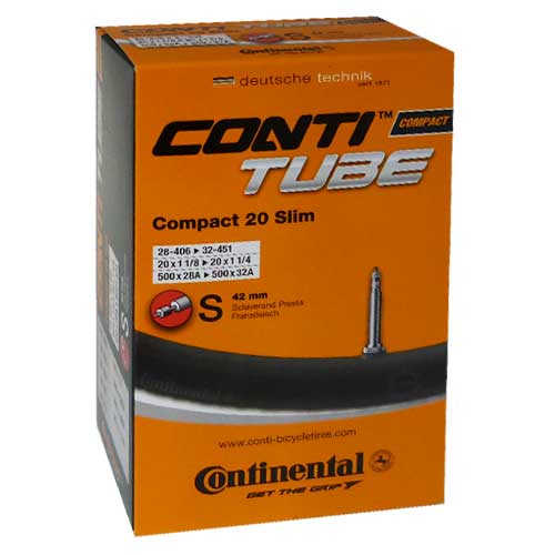 Continental Compact 20" Slim Schlauch 28-32/406-451 SV