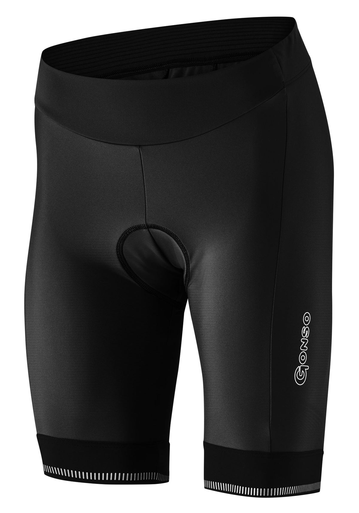 Gonso SITIVO Green W Shorts Damen black/bright green