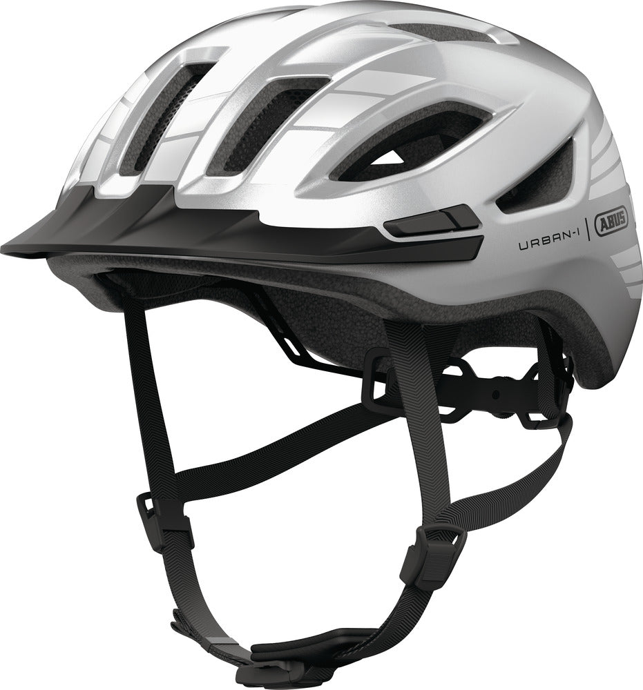 Abus URBAN-I 4.0 LR Urban Helm signal silver
