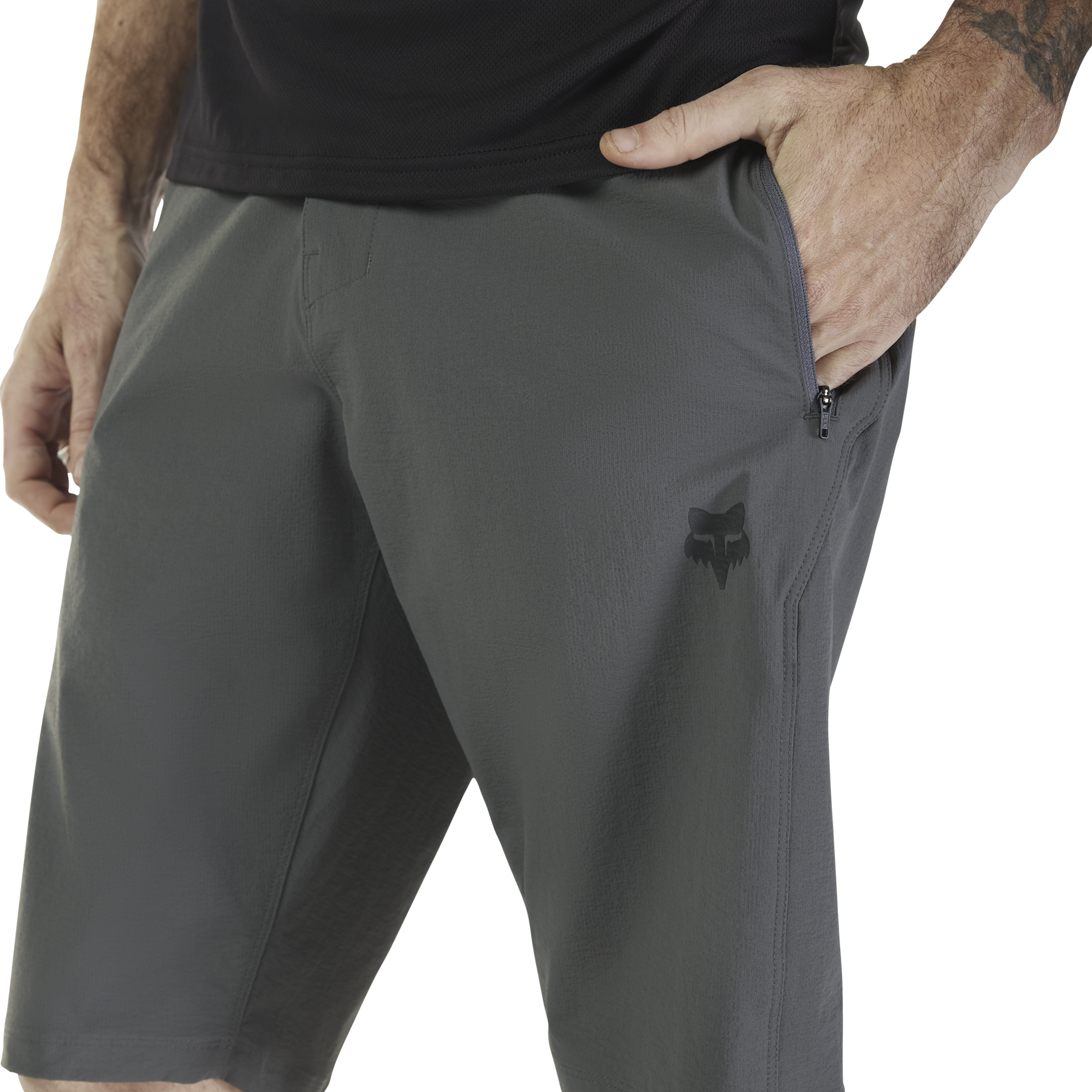 Fox Ranger Short W/Liner Dark Shadow