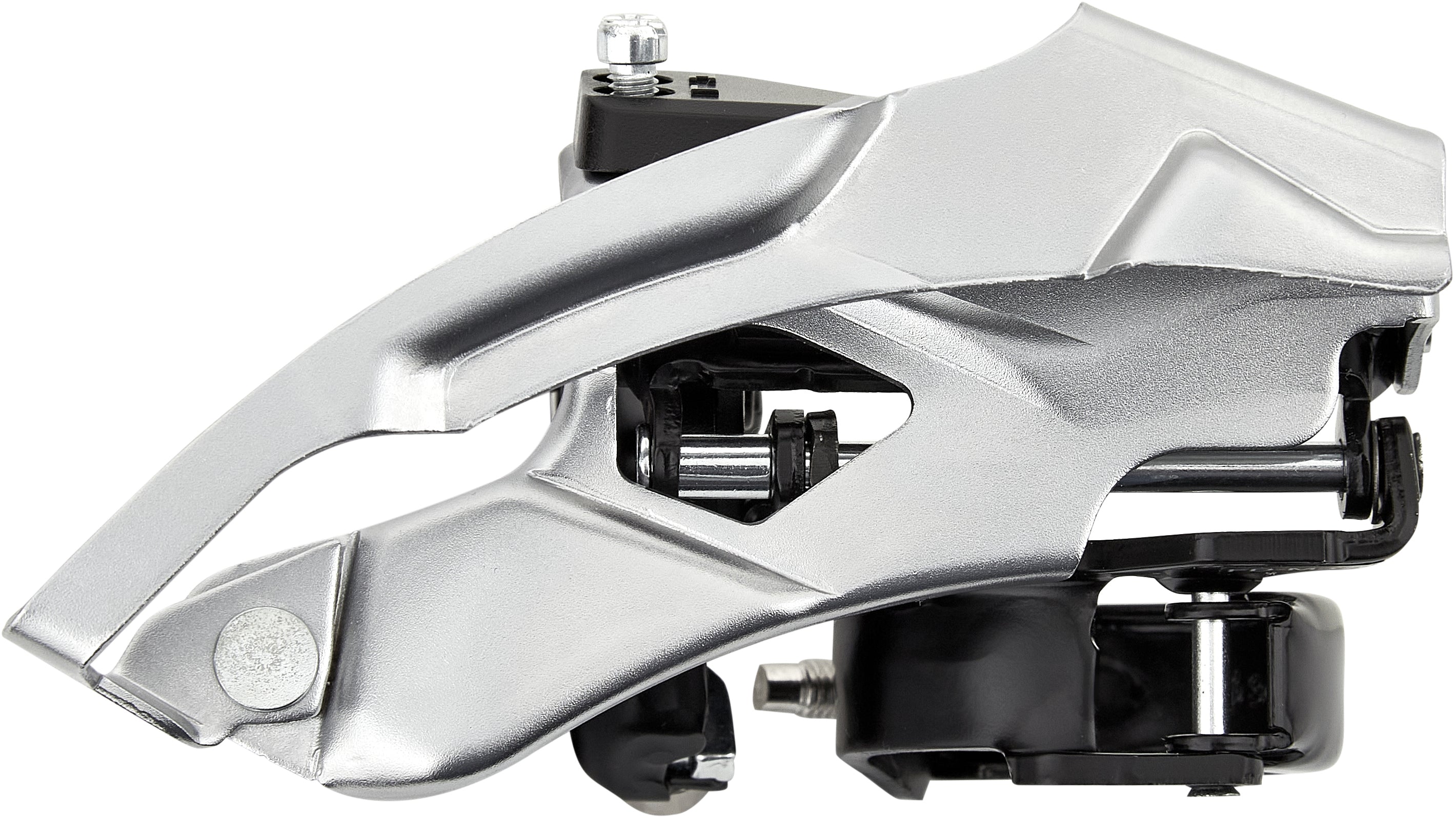 Shimano Altus FD-M370 Umwerfer 3x9-fach Schelle Dual-Pull schwarz/silber