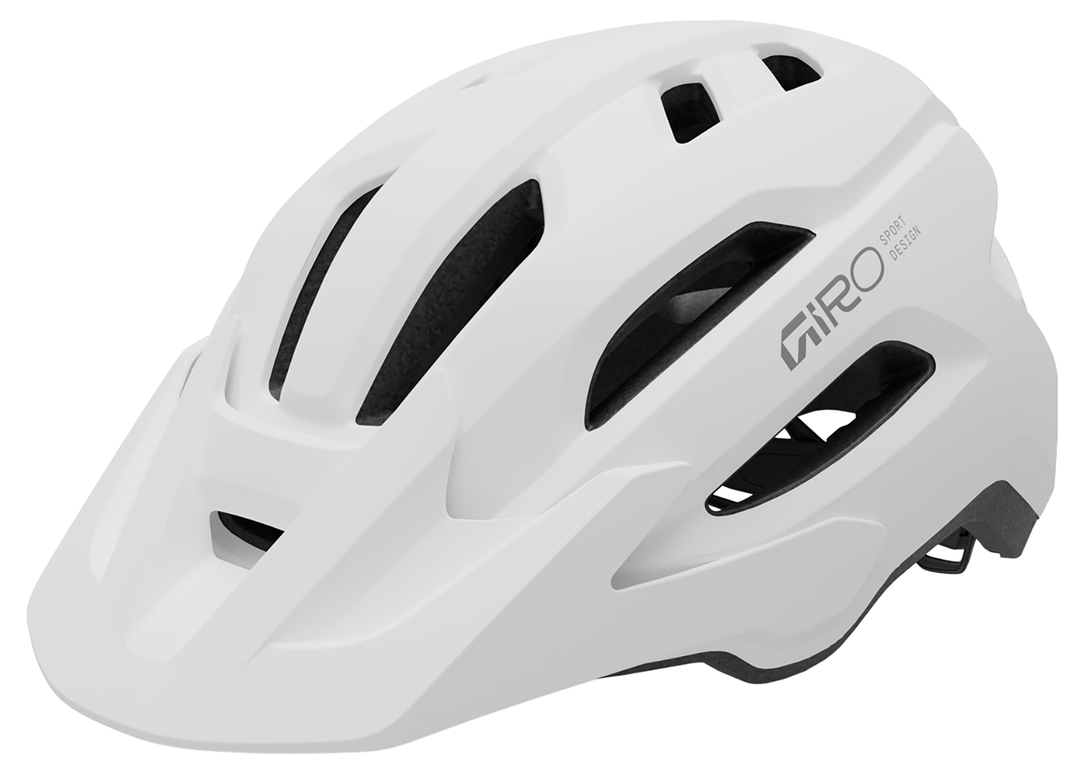 Giro Fixture II MTB-Helm matte white/grey