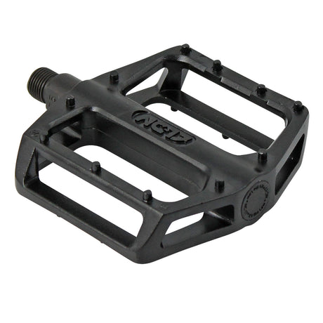 NC-17 Plattformpedal STD Zero Pro, Alu, molded Pins, Kugellager schwarz