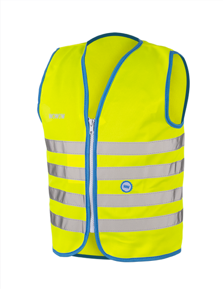 Wowow Sicherheitsweste Fun Jacket für Kinder gelb