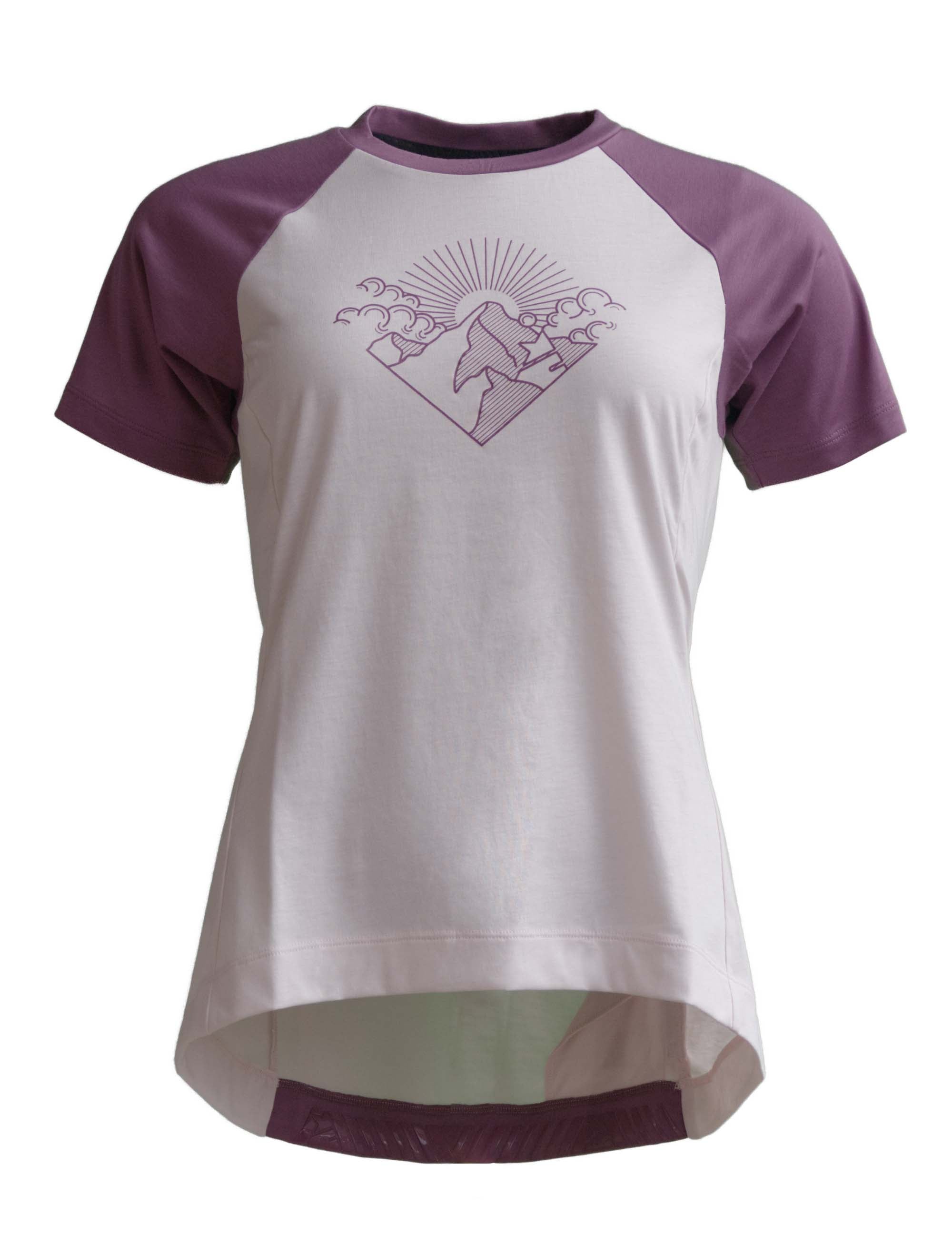 Zimtstern PureFlowz Shirt SS Wmns Lilac / BErry
