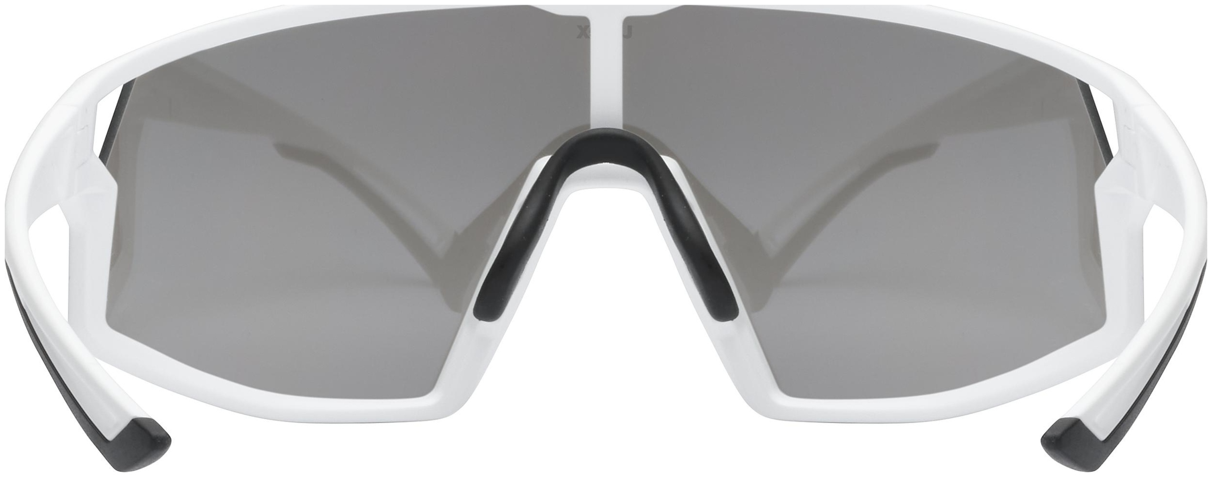 uvex Skyryse Radbrille White Matt / Mirror Gold