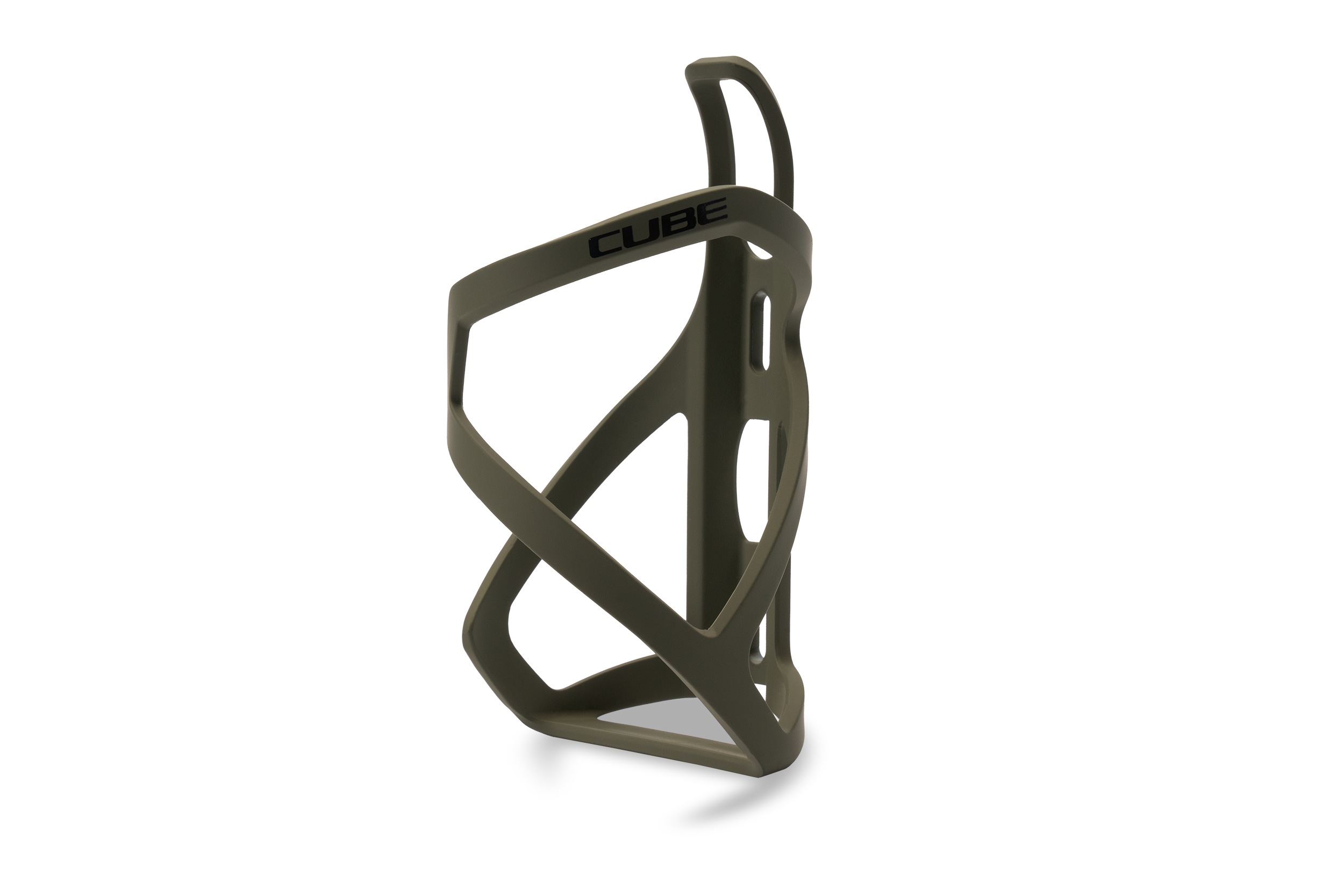 Cube Flaschenhalter HPP Left-Hand Sidecage matt dustyolive´n´glossy black