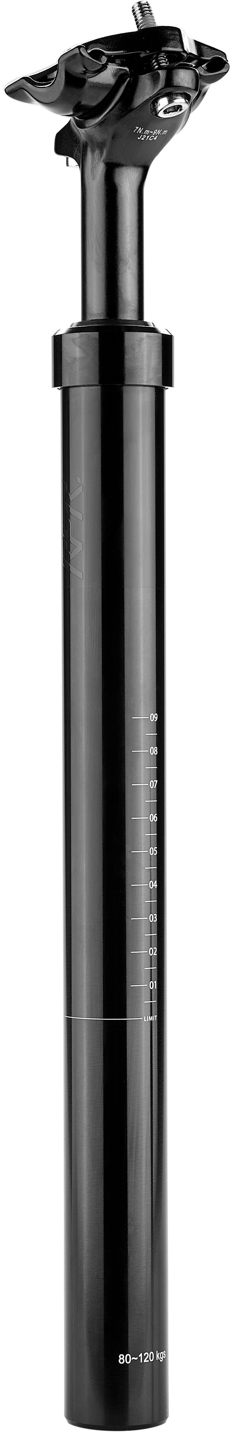 RFR Gefederte Sattelstütze (60 - 90kg) Ø 30,9mm black