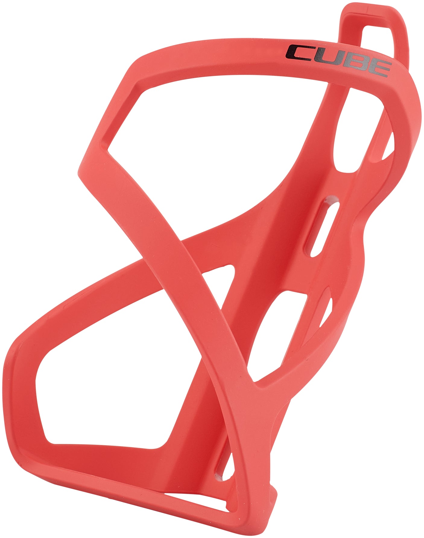CUBE Flaschenhalter HPP Left-Hand Sidecage matt red´n´glossy black