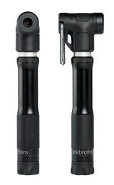 Crankbrothers Sterling S Handpumpe inkl. Rahmenhalter  Midnight Editionblack