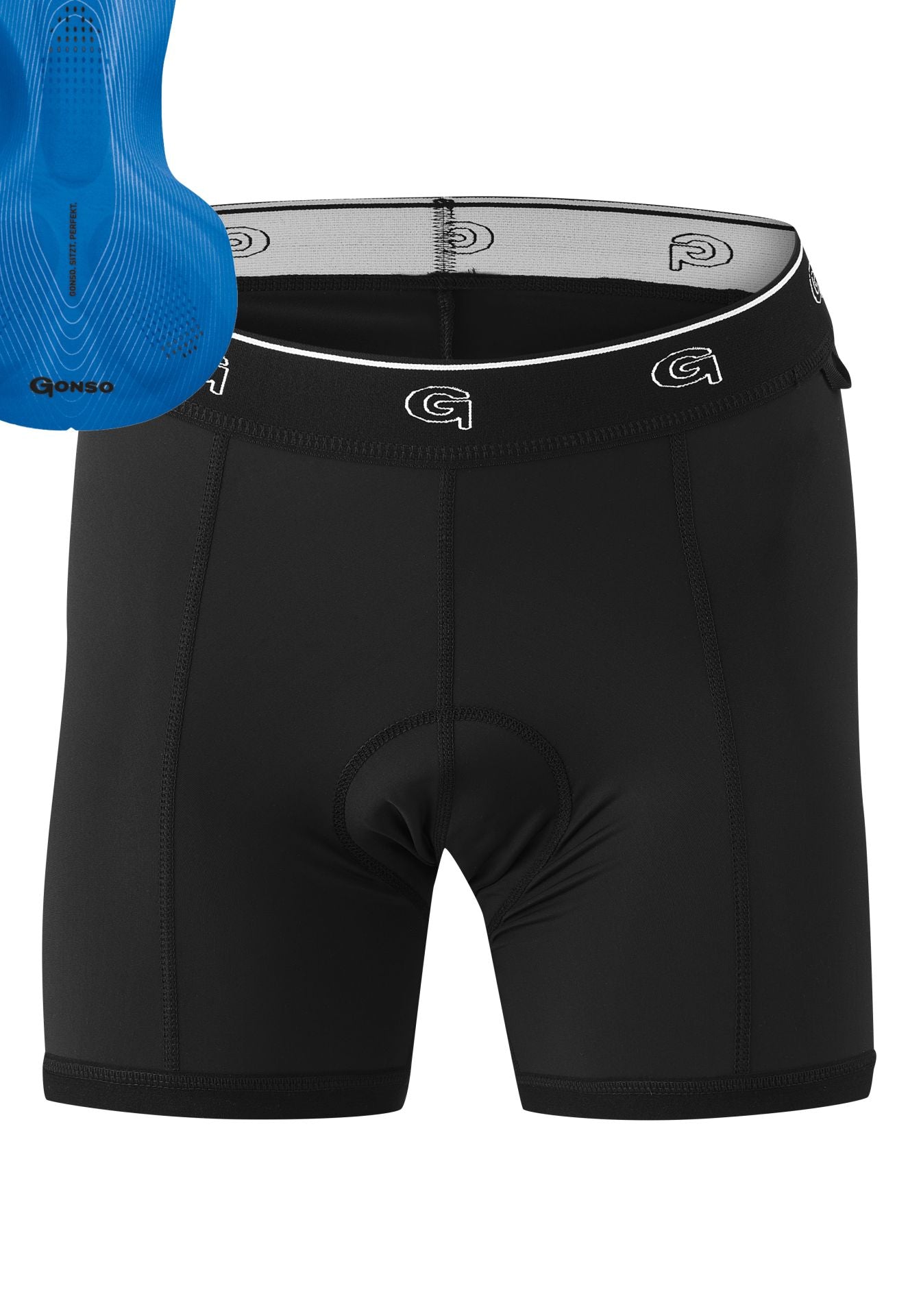 Gonso SITIVO Blue Shorts Herren black/skydiver