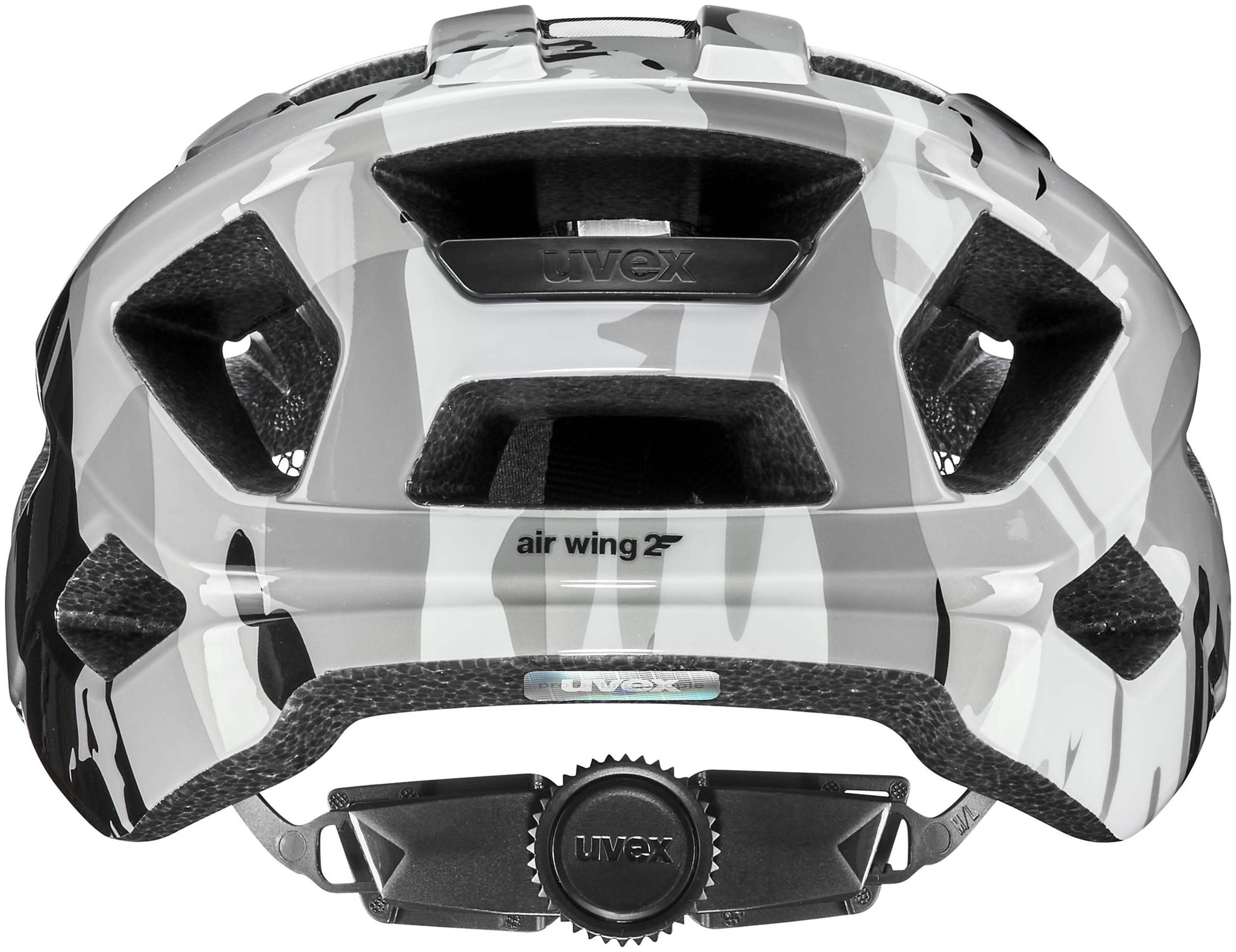 uvex Air Wing 2 Kinderhelm Warm Grey-Black