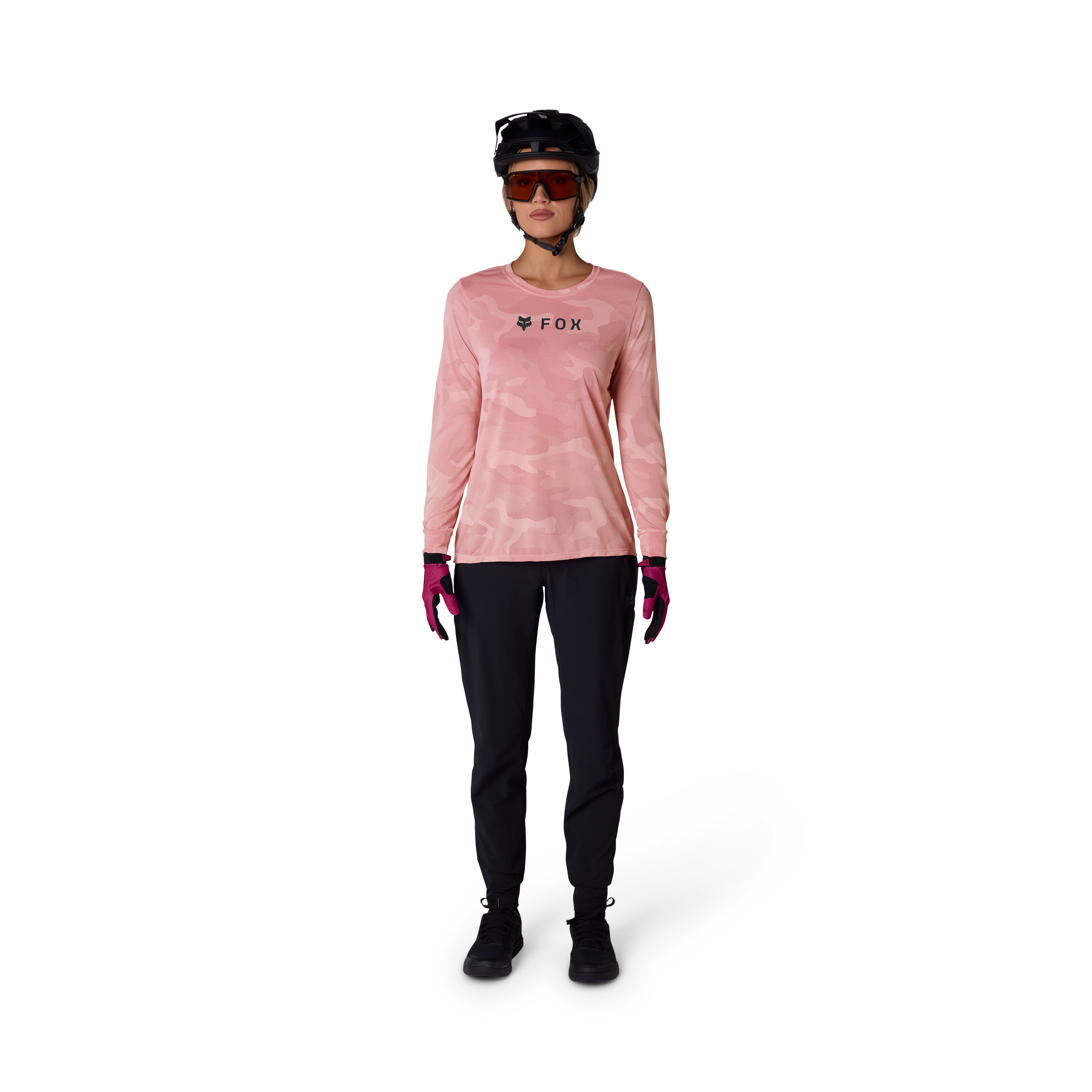 Fox W Ranger Tru Dri LS Jersey Berry