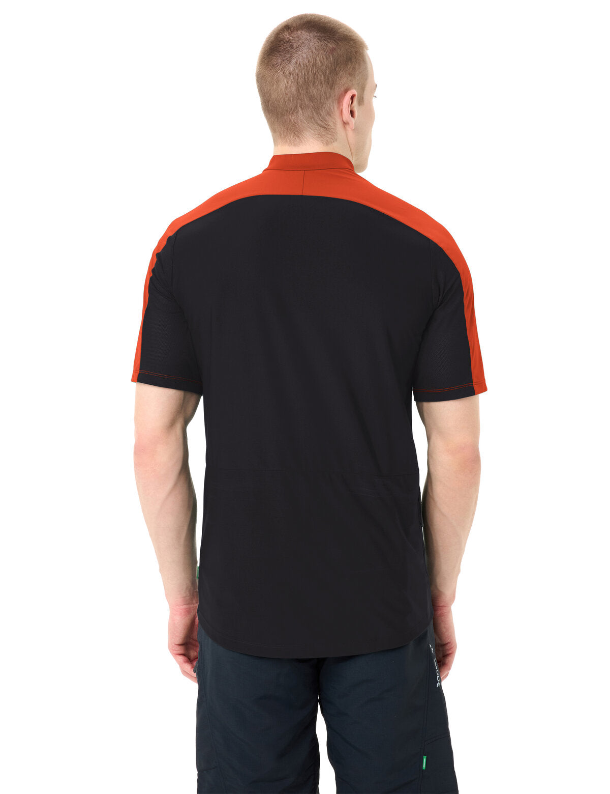 VAUDE Men's Qimsa Pro HZ Shirt glowing red