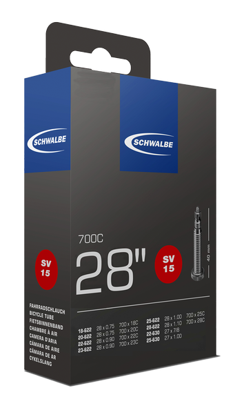 Schwalbe Nr. 15 Schlauch 28" Racing 18/28-622/630