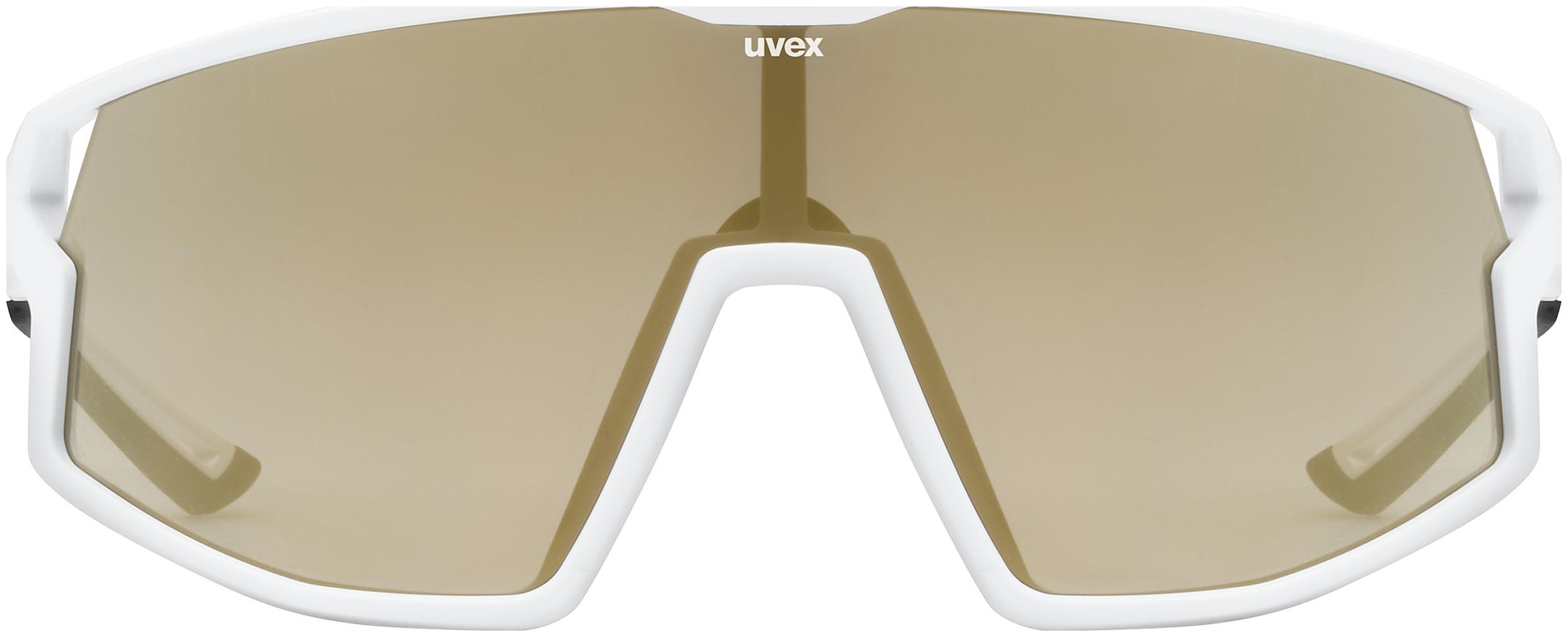 uvex Skyryse Radbrille White Matt / Mirror Gold