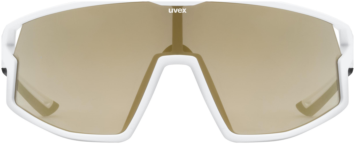 uvex Skyryse Radbrille White Matt / Mirror Gold
