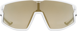 uvex Skyryse Radbrille White Matt / Mirror Gold
