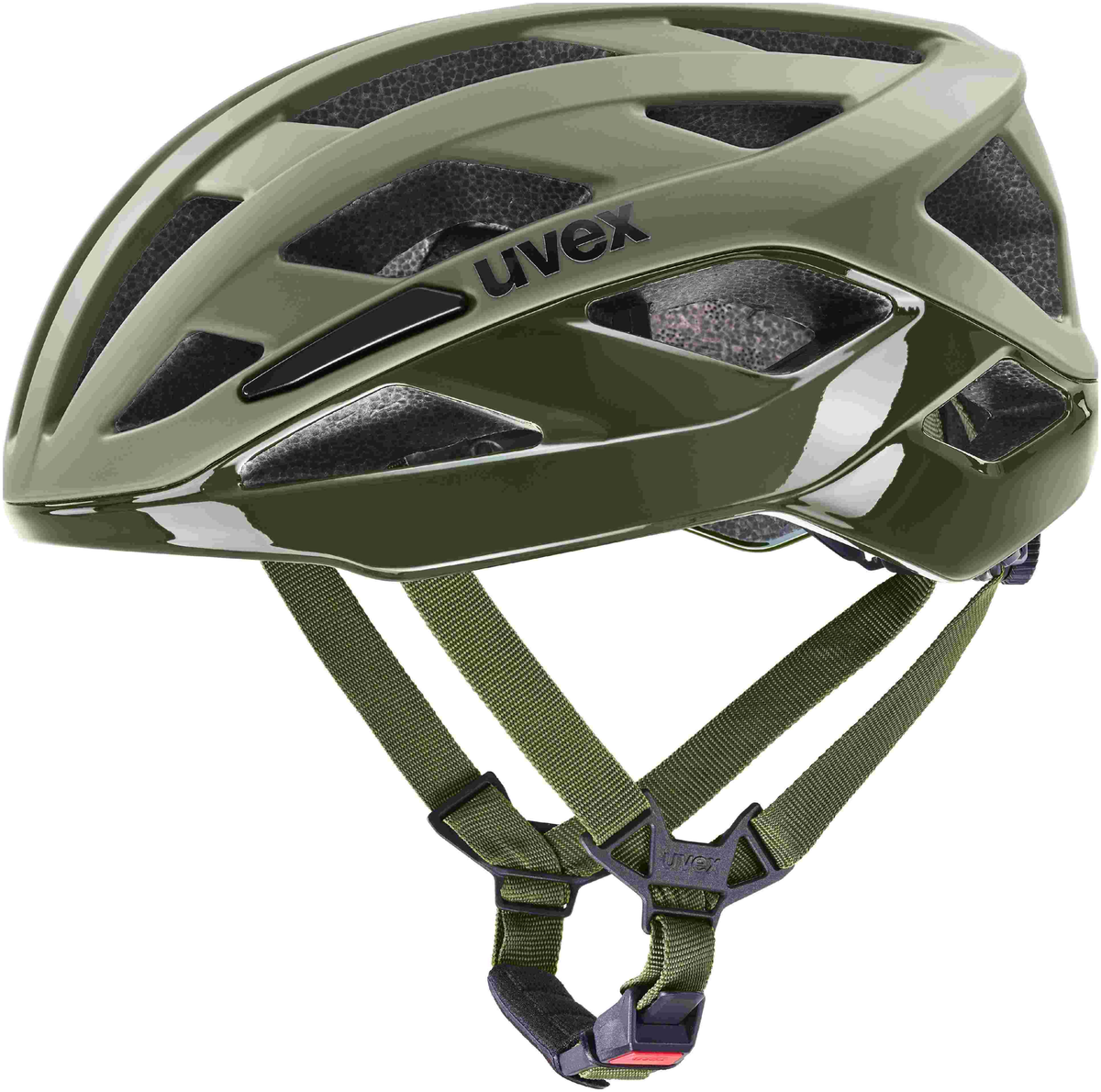 uvex I-Volute Rennrad-Helm Dark Olive Matt