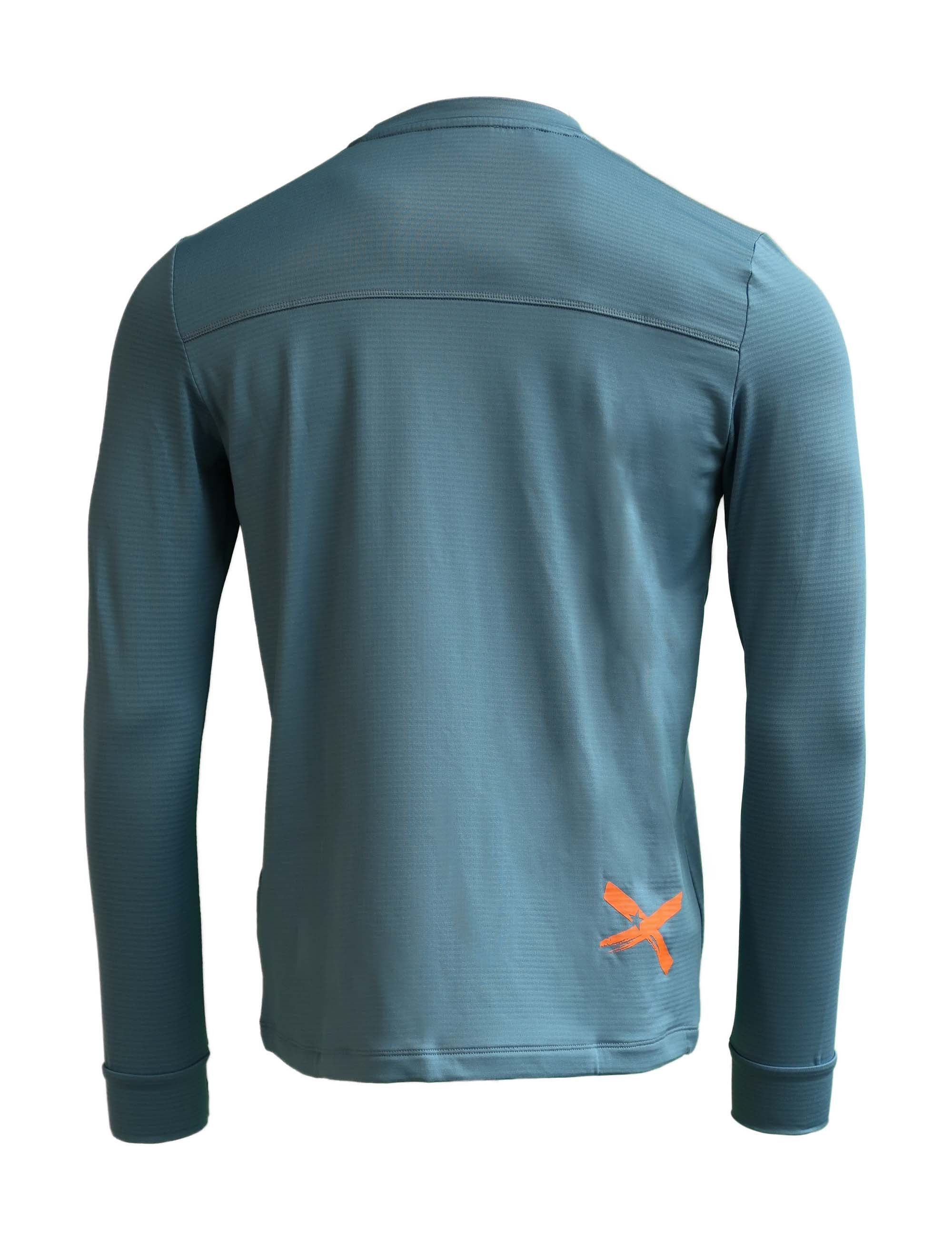 Zimtstern Crewz Shirt LS Men Blue Steel