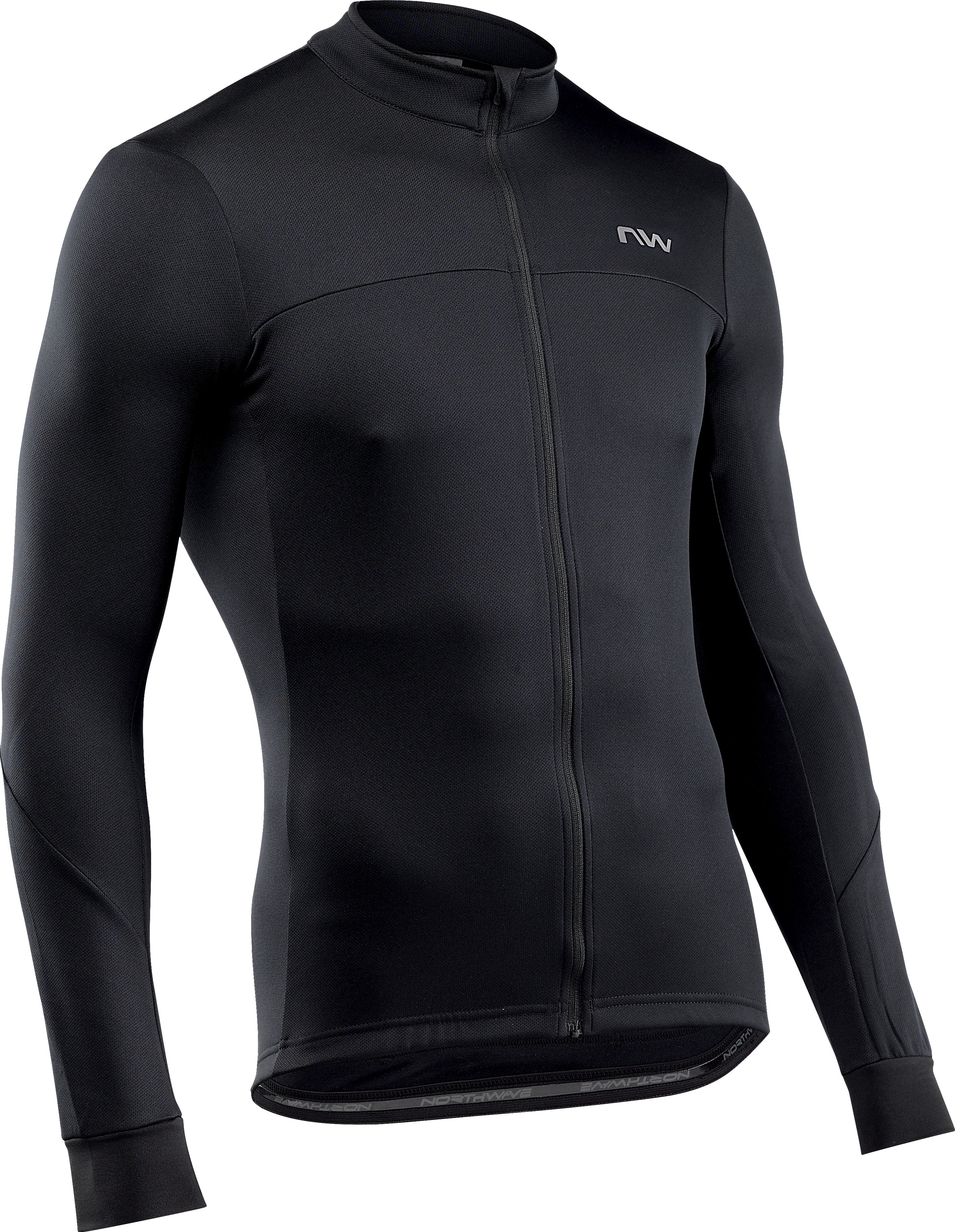 Northwave Force 2 Jersey LS Full Zip Black