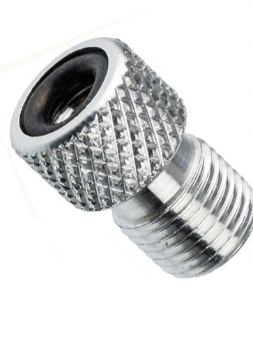 Kool Stop Valve Adaptor Schrader/Presta silber
