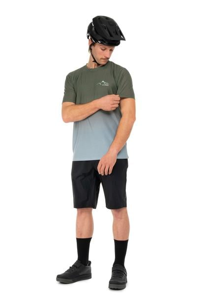 Cube MTB Rundhalstrikot Soft Touch kurzarm olive´n´sage
