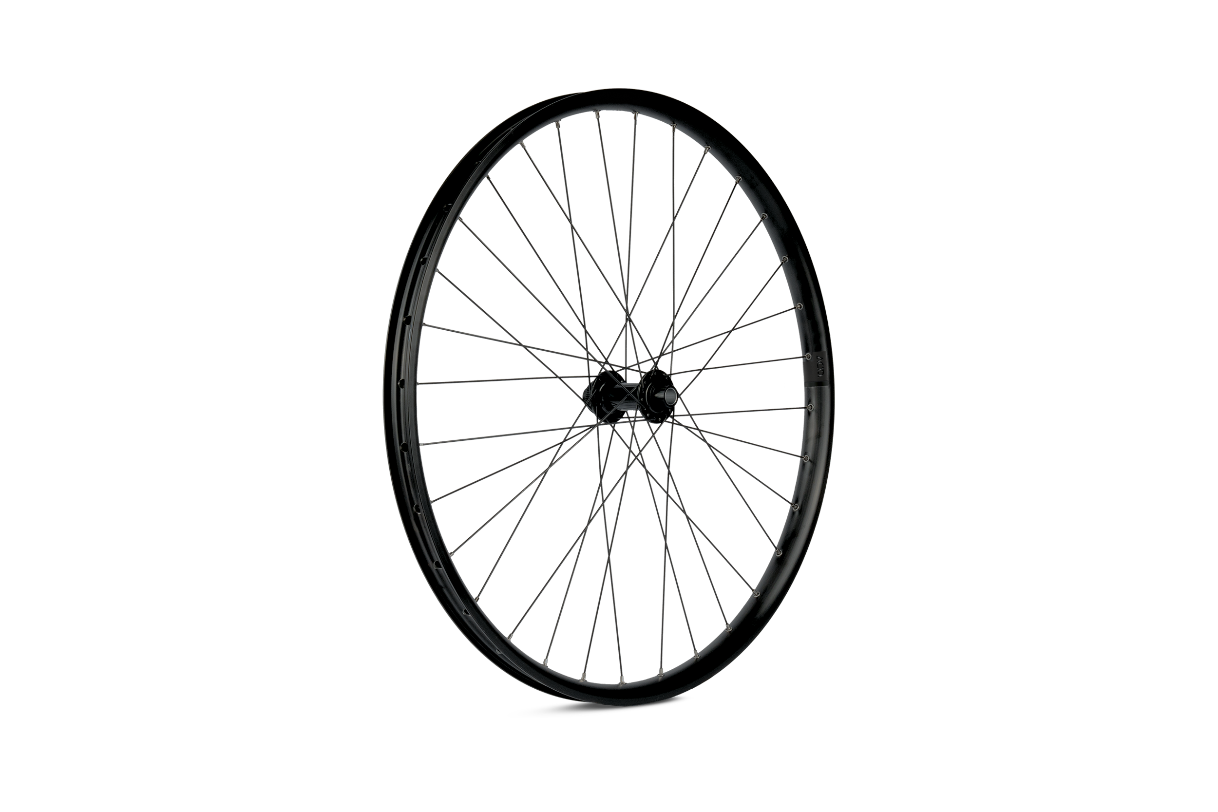 ACID Vorderrad Gravel Race HPA 622x25 12x100 TA J-Bend CL 28H black, white