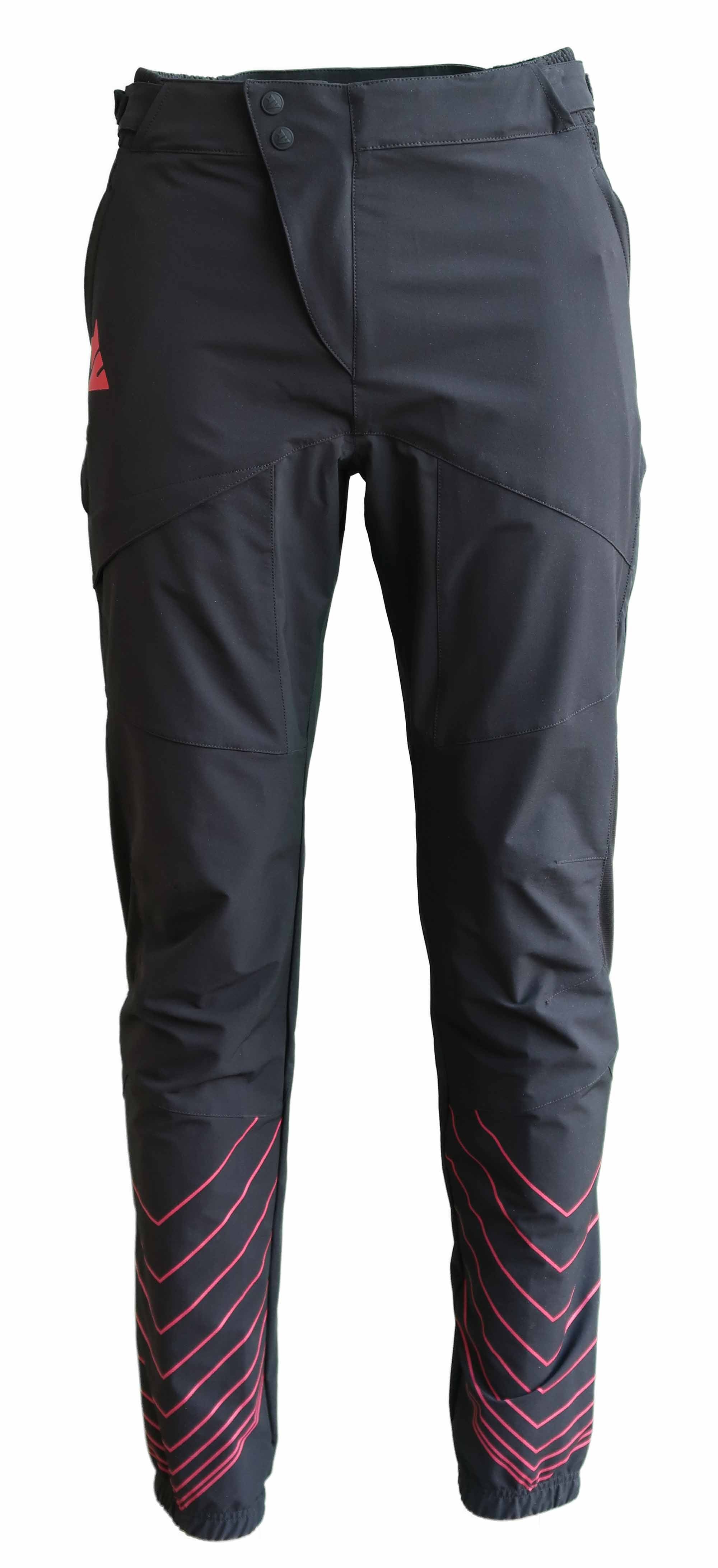 Zimtstern Bulletz Pants Men Pirate Black/Jester Red