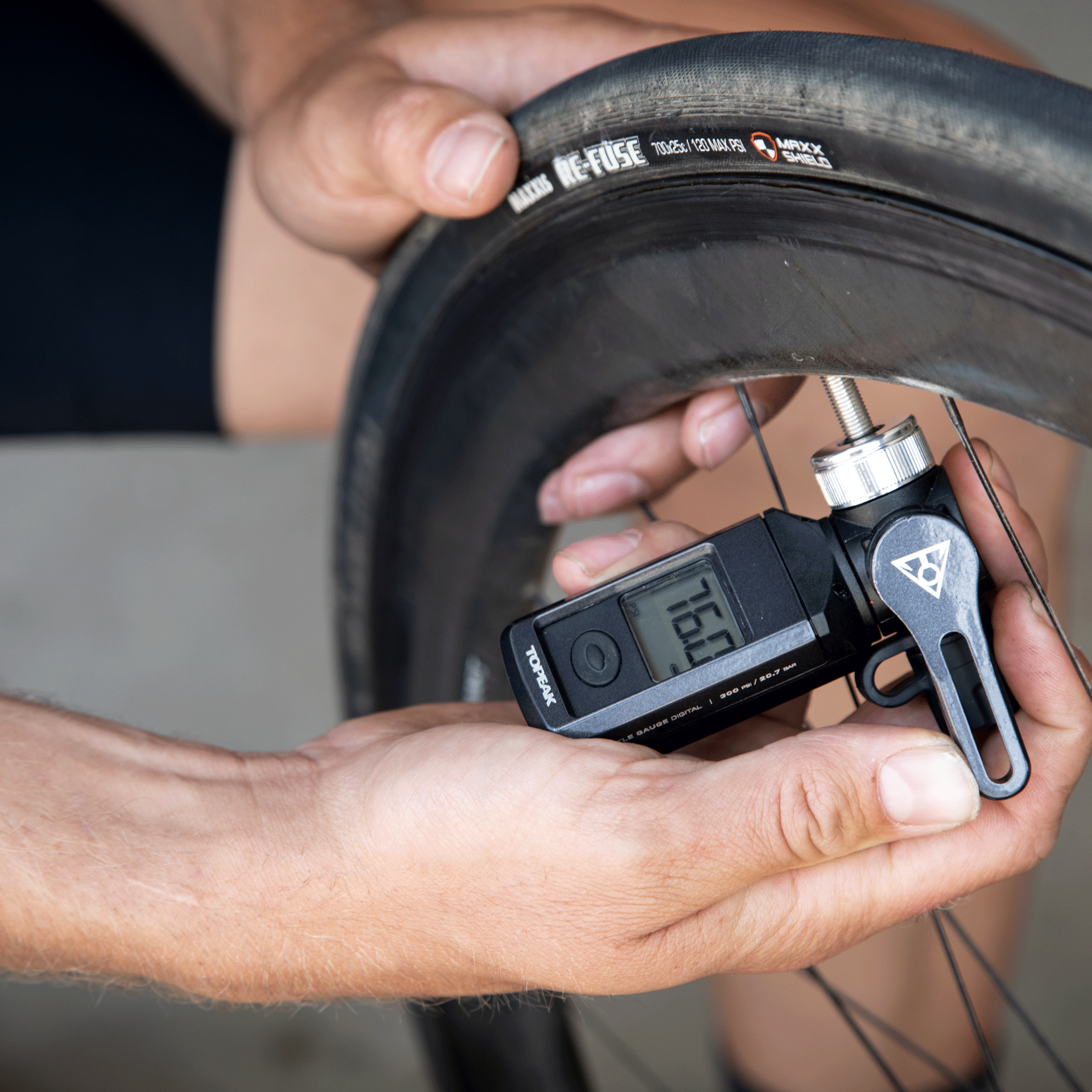 Topeak Shuttle Gauge Digital