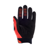Fox YTH Dirtpaw Glove Fluorescent Orange