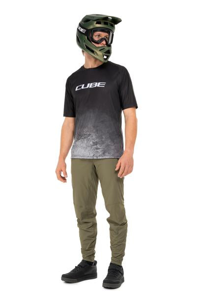 Cube MTB Trikot Moonstone kurzarm black´n´grey