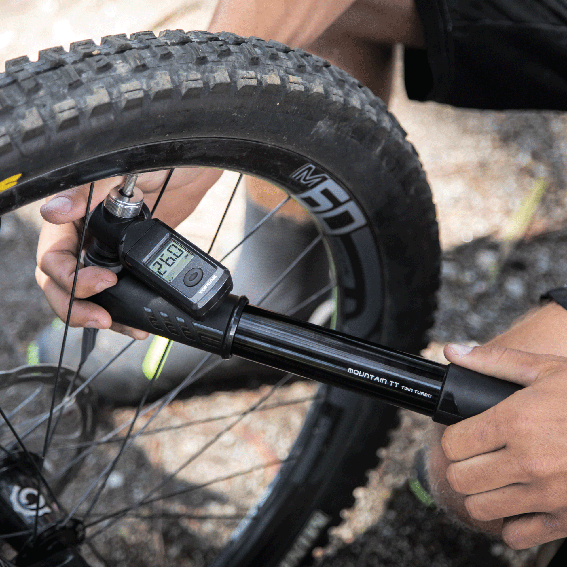 Topeak Shuttle Gauge Digital
